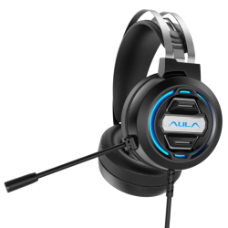 AULA S603 Gaming Headset High-sensitivity microphone BREATHING LED LIGHT