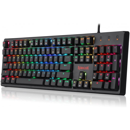 Redragon K578-BRRGB Kama Mechanical Gaming Keyboard Wired USB RGB LED Backlit Redragon K578-BRRGB Kama Mechanical Gaming Keyboard Wired USB RGB LED Backlit