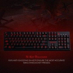 Redragon K582 SURARA Red LED Backlit Mechanical Gaming Keyboard
