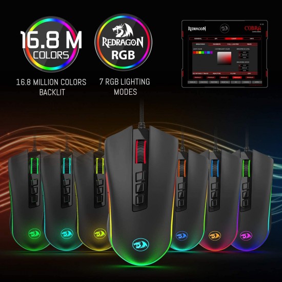 Redragon COBRA M711-FPS Flawless sensor Gaming Mouse