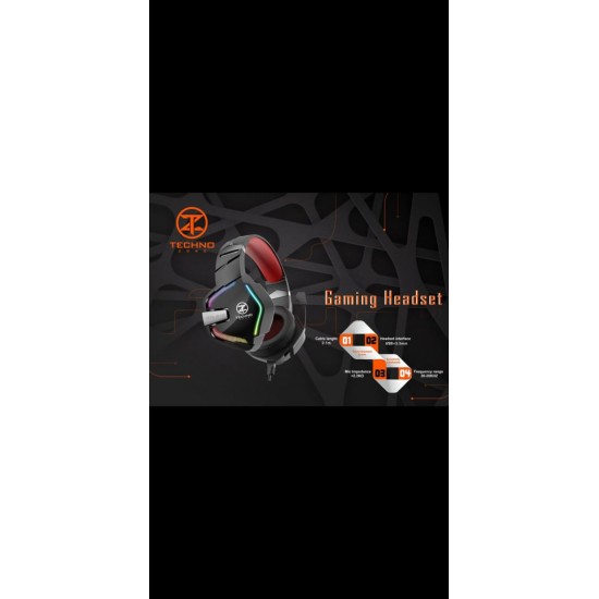 Technozone K69 USB 7.1 Gaming Headset Backlit LED Technozone K69 USB 7.1 Gaming Headset Backlit LED